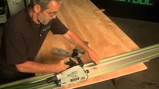 Festool ATF55 Plunge Track Saw Promotional Video - Circa 2005