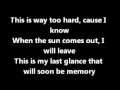 Maroon 5 Daylight Lyrics