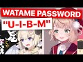 Ui-mama Notices Watame's Password Is 