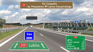 S19 Rzeszów - Lublin ● Via Carpatia ●2022●