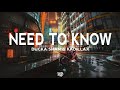 Ducka Shan & Kadillax - Need To Know [LYRIC VIDEO]