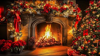 Cozy Christmas Ambience🎄Relaxing Christmas Music With Crackling Fireplace #3