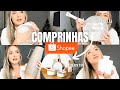 COMPRAS DA SHOPEE | Enxoval de casa + panelas dots | Luana Perovano