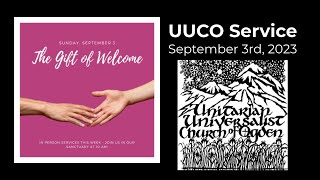 Welcome - UUCO 09 03 2023