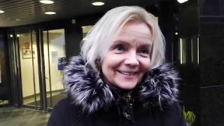 Laura Huhtasaaren vaalitilaisuus Jyväskylässä 26.1.2018