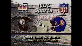 1984 AFC Divisional Playoff - Pittsburgh Steelers at Denver Broncos