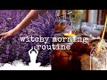 WITCHY MORNING ROUTINE & Magick Elderflower Fritters