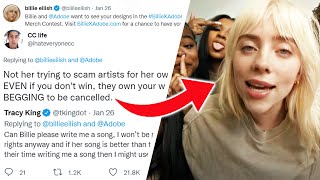 Billie Eilish Cancelled After Fan Art Contest EXPOSED