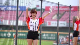 2022.09.10 樂天桃猿 vs 統一獅 輝葉鬆Day 主題日 三局下 羅薩 Rainel Rosario 四壞球上壘 Unigirls 斐棋 Faye