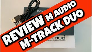 REVIEW LENGKAP SOUNDCARD M AUDIO - M TRACK DUO