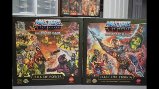 Masters of the Universe: The Board Game Clash for Eternia by CMON Full Kickstarter Unboxing