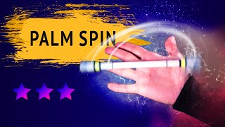 PalmSpin - Explained / Pen Spinning trick tutorial (Palm Spin)