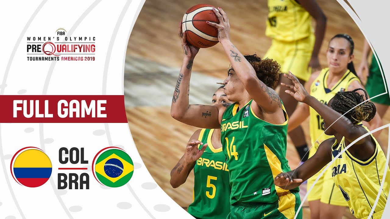 Colombia V Brazil - Full Game - FIBA Women's Olympic Pre-Qualifying ...