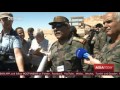 syrian troops clear mines from palmyra citadel