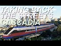 Replacing Roads with High Speed Rail | Taking Back The Streets Cascadia Edition #highspeedtrain