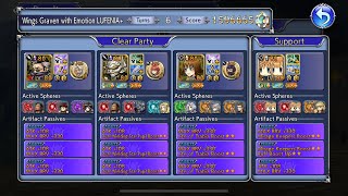 DFFOO Llyud Event Quest Lufenia+ 0 Boss Turn