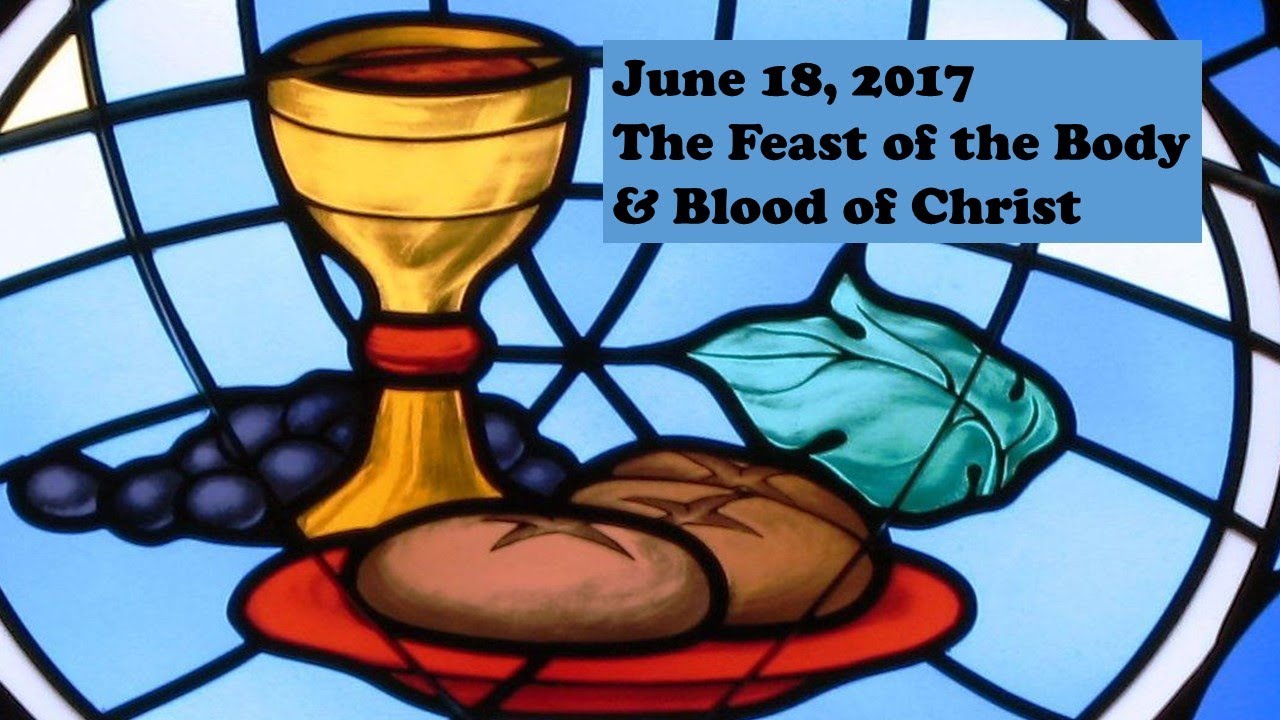 Feast Of The Body & Blood Of Christ Reflection For Kids - YouTube