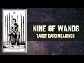 The Power of Resilience: Nine of Wands Tarot Card Essential Guide #tarotreading