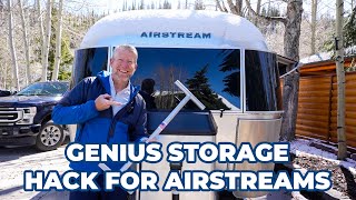 Airstream Storage Hack? Genius solution!