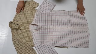 [DIY]오래된 셔츠의 놀라운 변신/옷리폼/Amazing transformation of an old shirt.