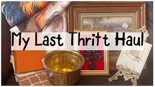 Last thrift haul of 2024 #antique #vintage #thrift