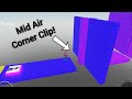 Mid Air Corner Clip! | On mobile | Obby Skill/Glitch | Roblox