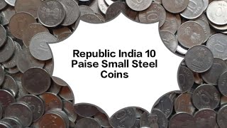 പത്ത് പൈസ നാണയങ്ങൾ-INDIA-REPUBLIC 10 PAISE 1988-1998-STAINLESS STEEL