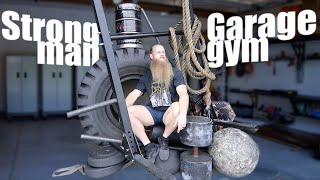 Building A STRONGMAN GARAGE GYM