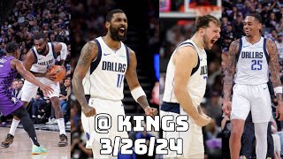 Dallas Mavericks Team Highlights vs the Kings (03.26.2024)