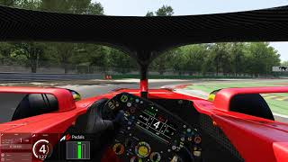 Assetto Corsa Monza Ferrari SF21 World Record 1:17.896 Onboard