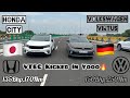 Honda City 🇯🇵 Vs Volkswagen Virtus GT 🇩🇪 [Drag Race] VTEC Kicked In Yoo