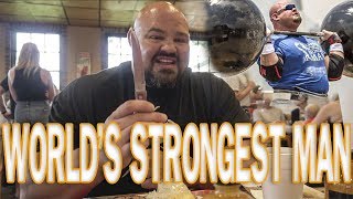 TEXAS BBQ with The Worlds Strongest Man
