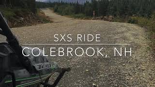 SxS ride through Colebrook NH on the Ride The Wilds trail system.