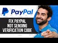 How To Fix Paypal Not Sending Verification Code