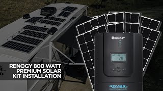 Renogy 800 Watt 12 Volt Off Grid Solar Premium Kit Upgrade Installation