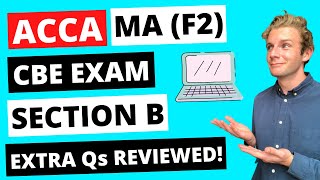 ⭐️ HOW TO PASS ACCA MA (F2) EXAM - CBE SECTION B EXTRA MTQS ANALYSIS ⭐️ ACCA Management Accountancy