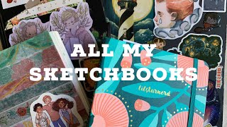 ★ All My Complete Sketchbooks ★