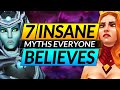 7 INSANE Dota Myths EVERYONE Believes - Use these BROKEN Tricks - Dota 2 Pro Tips Guide