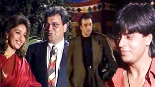 Shah Rukh Khan, Sanjay Dutt & Madhuri Dixit At Subhash Ghai's Party | Flashback Video
