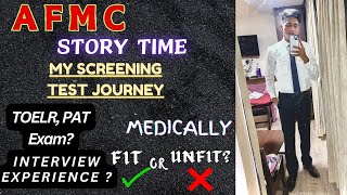 My AFMC 2024 Journey| All about TOELR, PAT and Interview