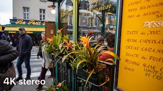 Walking in Paris – Eglise Saint-Severin (4K, Stereo Sounds)