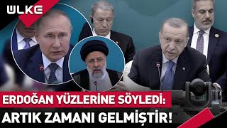 Erdoğan İran'da Putin ve Reisi'nin Yüzüne Söyledi: Münbiç ve Tel Rıfat... #SONDAKİKA
