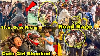 Extreme ROAD RAGE in College Event 😱|| SuperBike Reaction Went Horribly Wrong 🙊 @iamsuperbiker