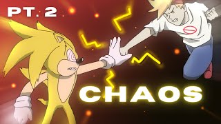 Fleetway Sonic vs Super BF & Demon GF “CHAOS” (Pt. 2) | FNF Animation