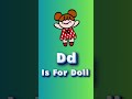 d is for doll shorts abcd