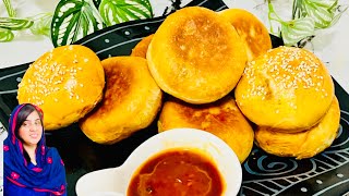 🎯Fried stuffed buns | Air fried recipes |  fish buns | eggless | No Oven| මාළු පාන් #srilankan