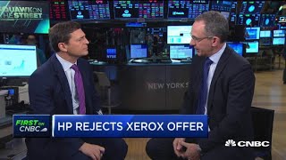 HP CEO Enrique Lores on the rejection of Xerox's offer