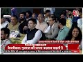 live panchayat aajtak gujarat में arvind kejriwal u0026 isudan gadhvi का latest interview anjana om