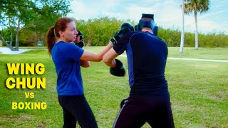 Wing Chun vs Boxing Jab Cross | Core JKD Technique