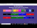Bootstrap 4 Tutorials - 03 | Bootstrap 4 Grid System | Bootstrap 4 Grid Classes